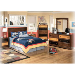B161-52 TWIN PANEL BEDROOM SET