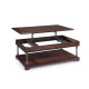 T3492-51 RECT LIFT TOP COCKTAIL TABLE SET